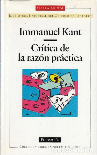 Libros: Cr&iacute;tica de la raz&oacute;n pr&aacute;ctica- 9788422654773