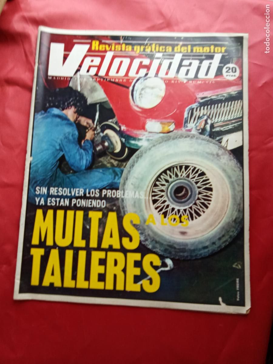 books: Revista Velocidad N&uacute;m.626 Septiembre1973 BA.1497