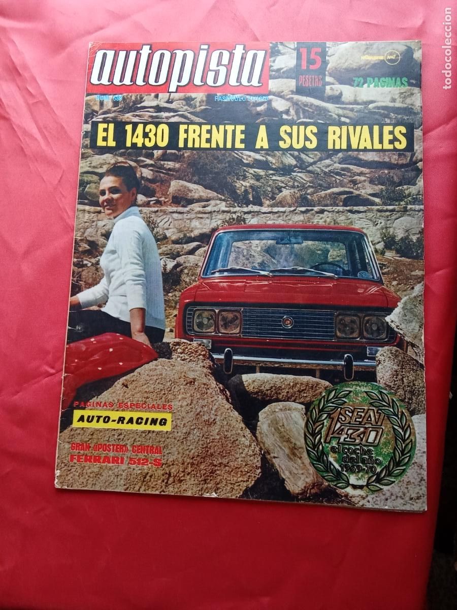 Libros: Revista Autopista N&ordm; 589 21/1970 BA.1499