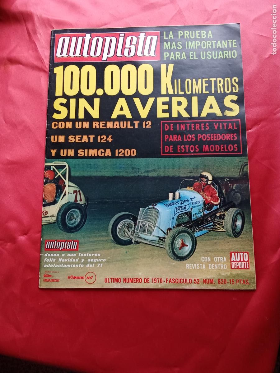 Libros: Revista Autopista N&ordm; 620 1970 BA.1510