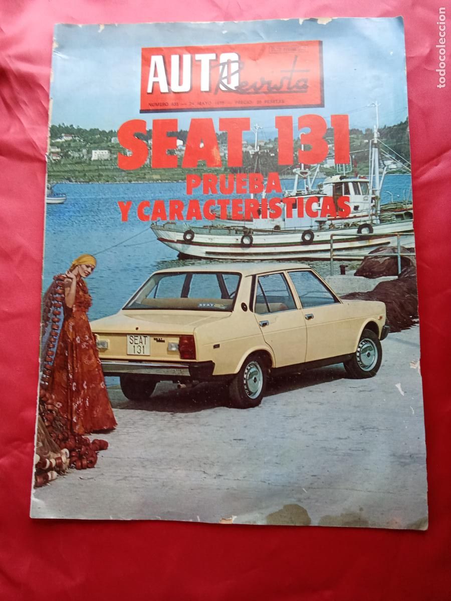 B&uuml;cher: Revista Auto: N&uacute;mero 935 - 24 Mayo 1975. BA.1513