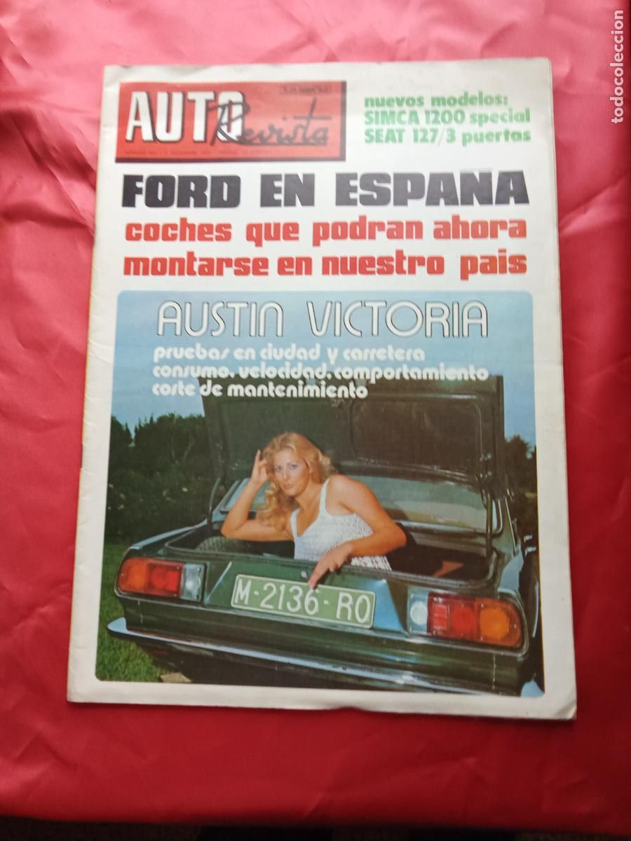 B&uuml;cher: Revista Auto: N&uacute;mero 809 -2 Diciembre 1972. BA.1514
