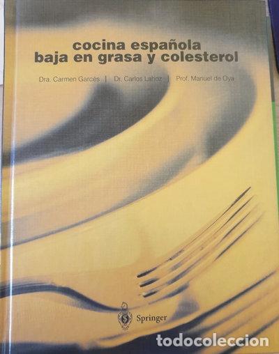 Libros: Cocina espa&ntilde;ola baja en grasa y colesterol- 9788407002469