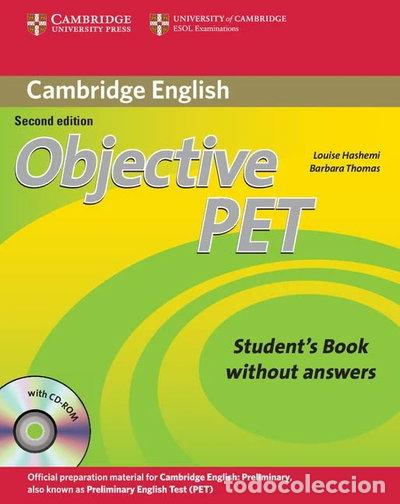 Libros: Objective PET Student's Book without Answers- 9780521732680