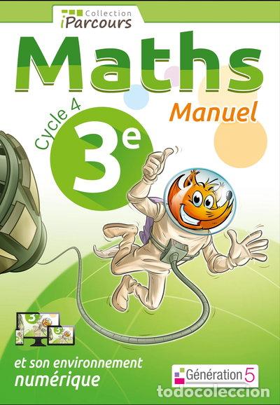 books: Maths 3e: Manuel- 9782362461484