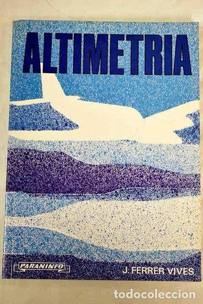 books: Altimetr&iacute;a A&eacute;rea- 9788428316170