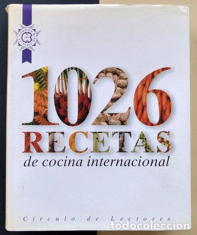 Libros: 1026 recetas de cocina internacional- 9788422687092