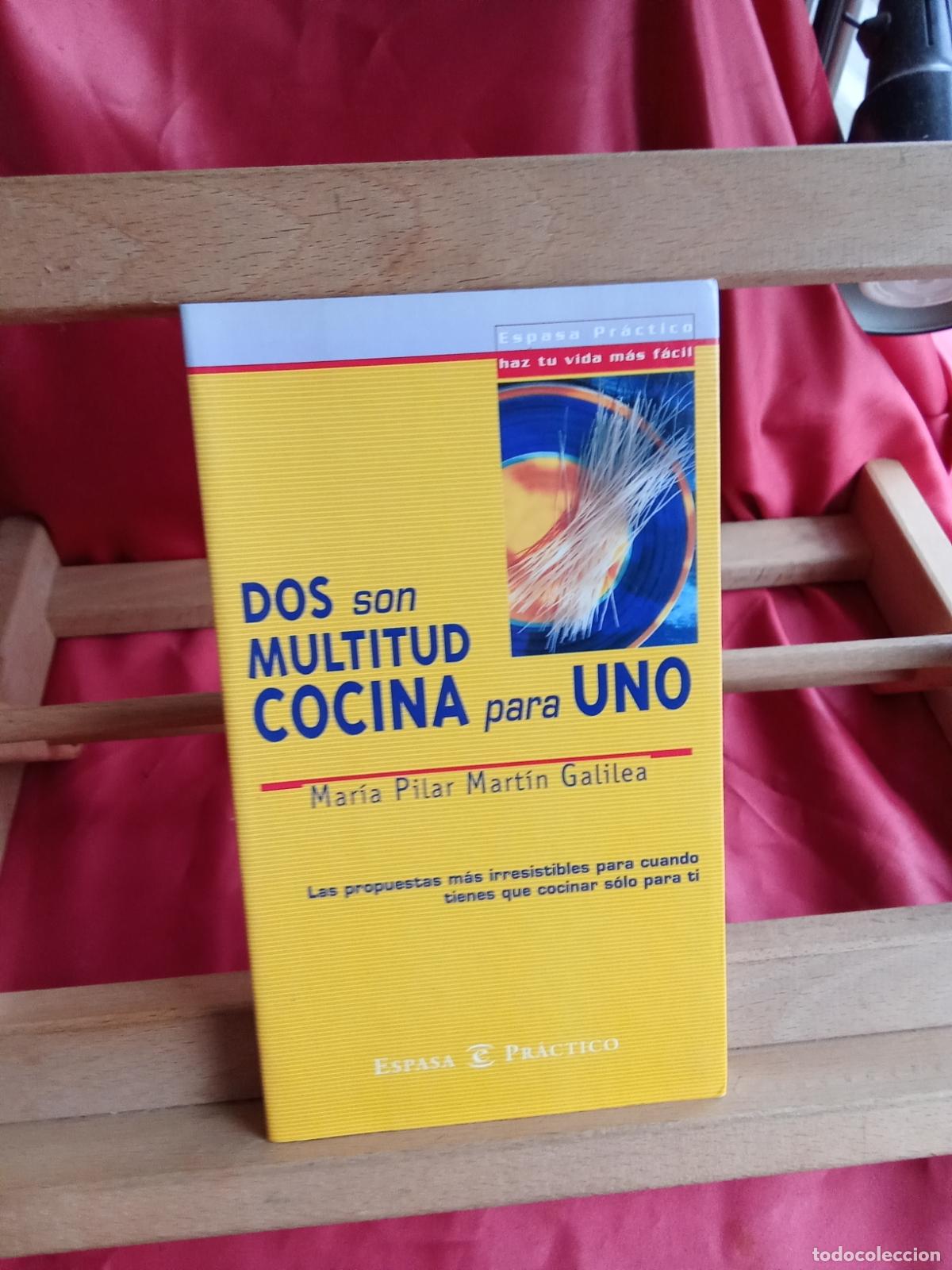 Libros: Dos son multitud. Cocina para uno. Mar&iacute;a Pilar Mart&iacute;n Galilea L.13773-1807