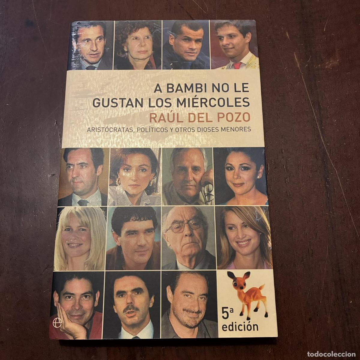 Libros: A Bambi no le gustan los mi&eacute;rcoles - Ra&uacute;l del pozo