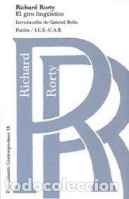 Libros: El giro ling&uuml;&iacute;stico - Richard Rorty - Foto 1