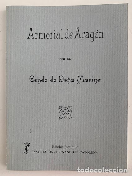 Libros: ARMORIAL DE ARAG&Oacute;N - Conde de Do&ntilde;a Marina.