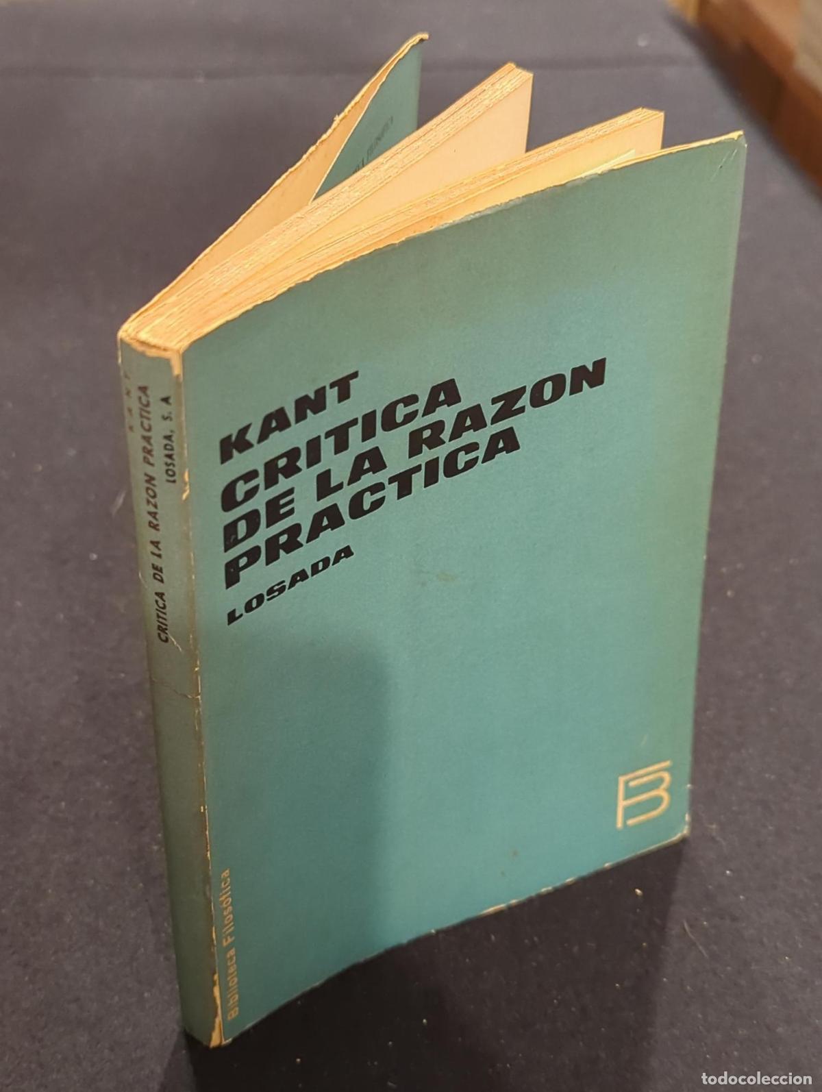 Libros: Cr&iacute;tica de la raz&oacute;n pr&aacute;ctica - Inmanuel Kant - Foto 3