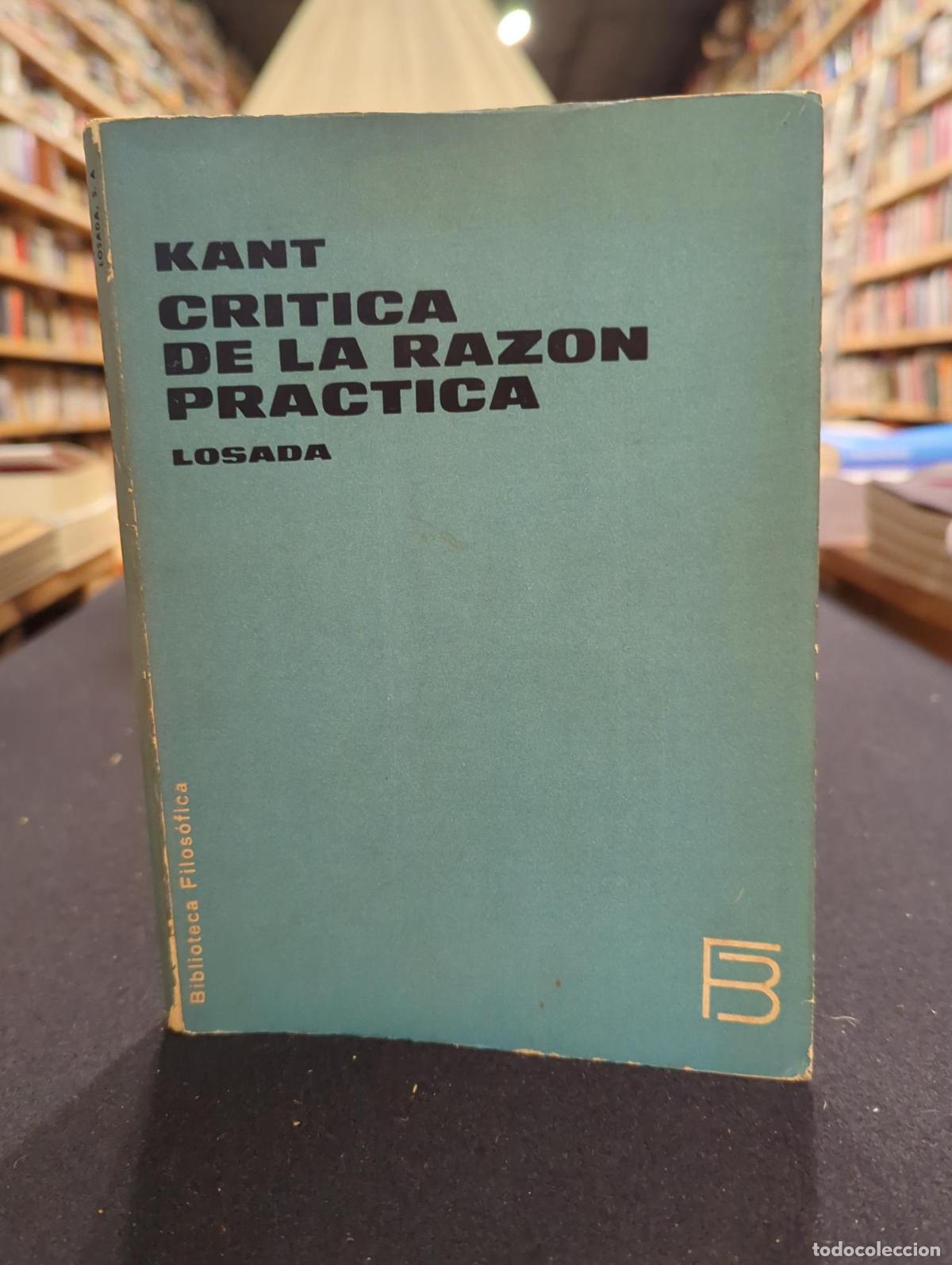 Libros: Cr&iacute;tica de la raz&oacute;n pr&aacute;ctica - Inmanuel Kant - Foto 2