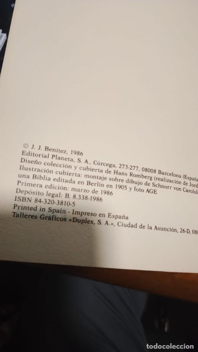 Libros: CABALLO DE TROYA 2 1&ordf; Edici&oacute;n - Ben&iacute;tez,J.J. - Foto 2