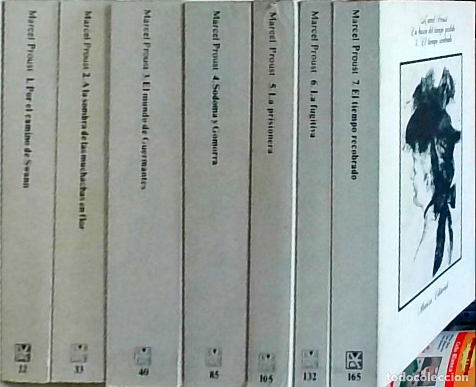 Libros: En busca del tiempo perdido. 7 TOMOS. Tomo I: Por el camino de Swann. Tomo II: A la sombra de las mu
