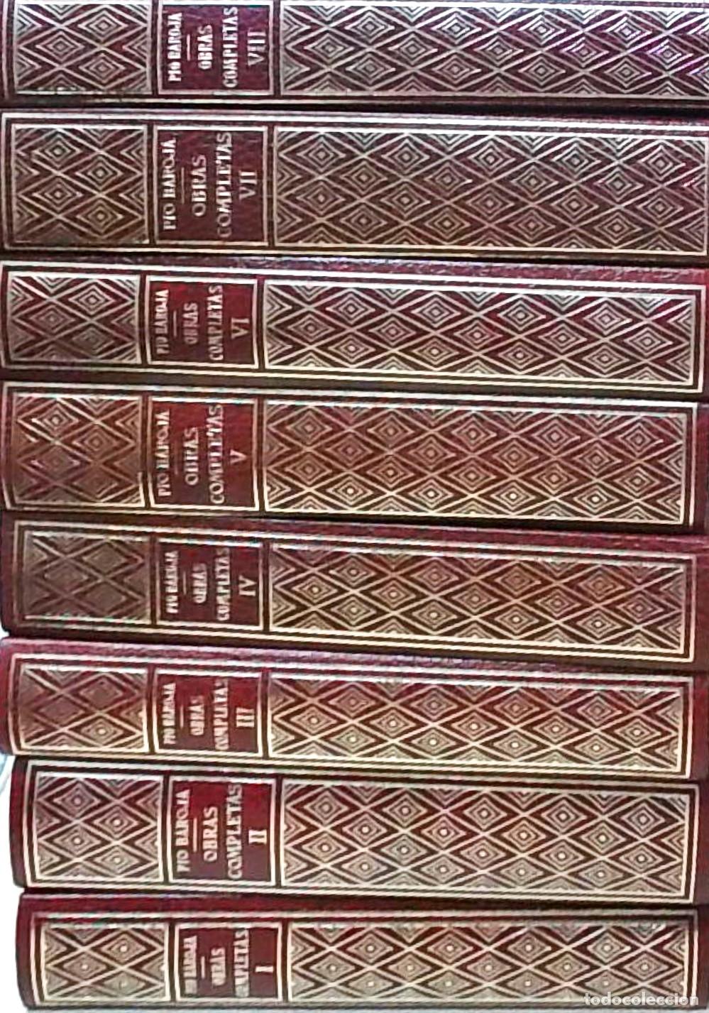 books: Obras completas. 8 TOMOS - BAROJA, P&iacute;o: