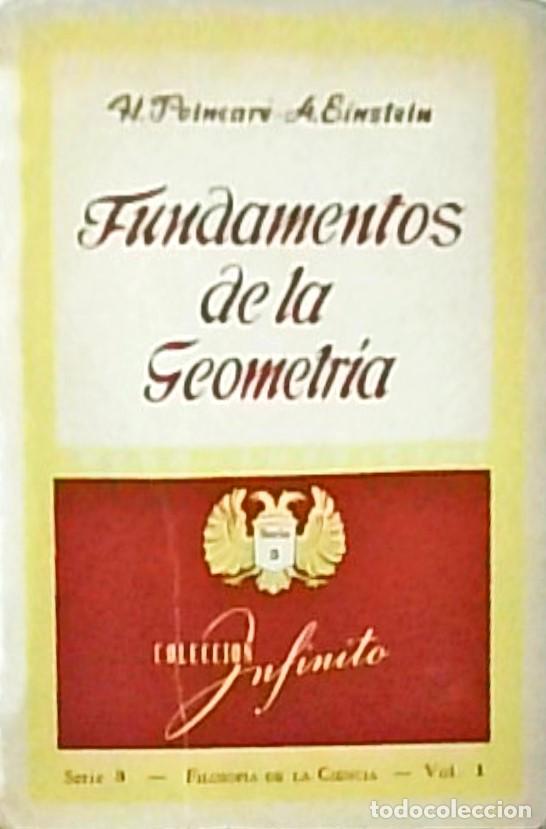 books: Los fundamentos de geometr&iacute;a. Introducci&oacute;n de ... - POINCABLE, E. y EINSTEIN, A. - REY PASTOR, J.: