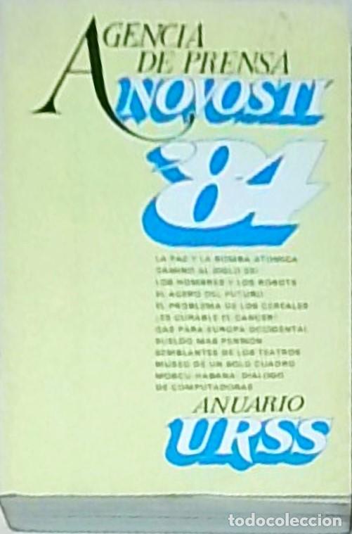 Libros: Agencia de prensa Novosti 84. Anuario URSS - AA. VV.: