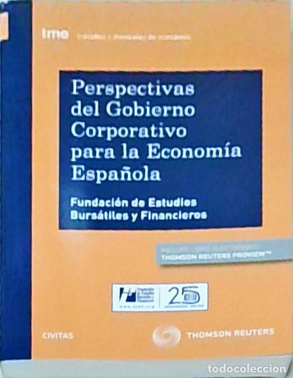 Libros: Perspectiva del Gobierno corporativo para la Econom&iacute;a Espa&ntilde;ola. Fundaci&oacute;n de Estudio Burs&aacute;tiles y Fi