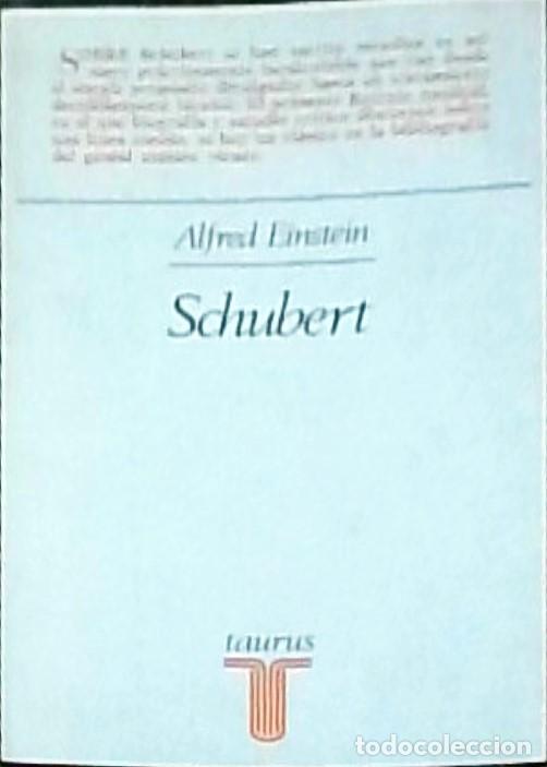 Libros: Schubert. Retrato musical - EINSTEIN, Alfred: - Foto 1