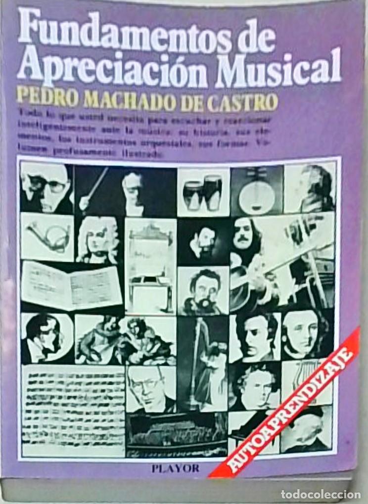 books: Fundamentos de apreciaci&oacute;n musical - MACHADO DE CASTRO, Pedro: