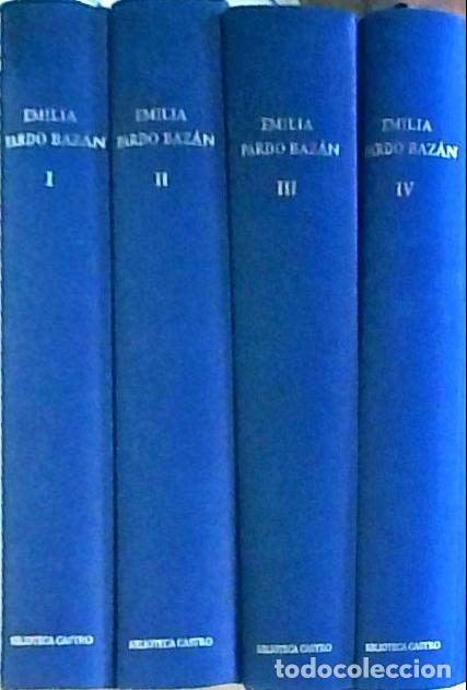 B&uuml;cher: Obras completas (Novelas). Tomos I, II, III y IV. 4 TOMOS - PARDO BAZAN, Emilia: