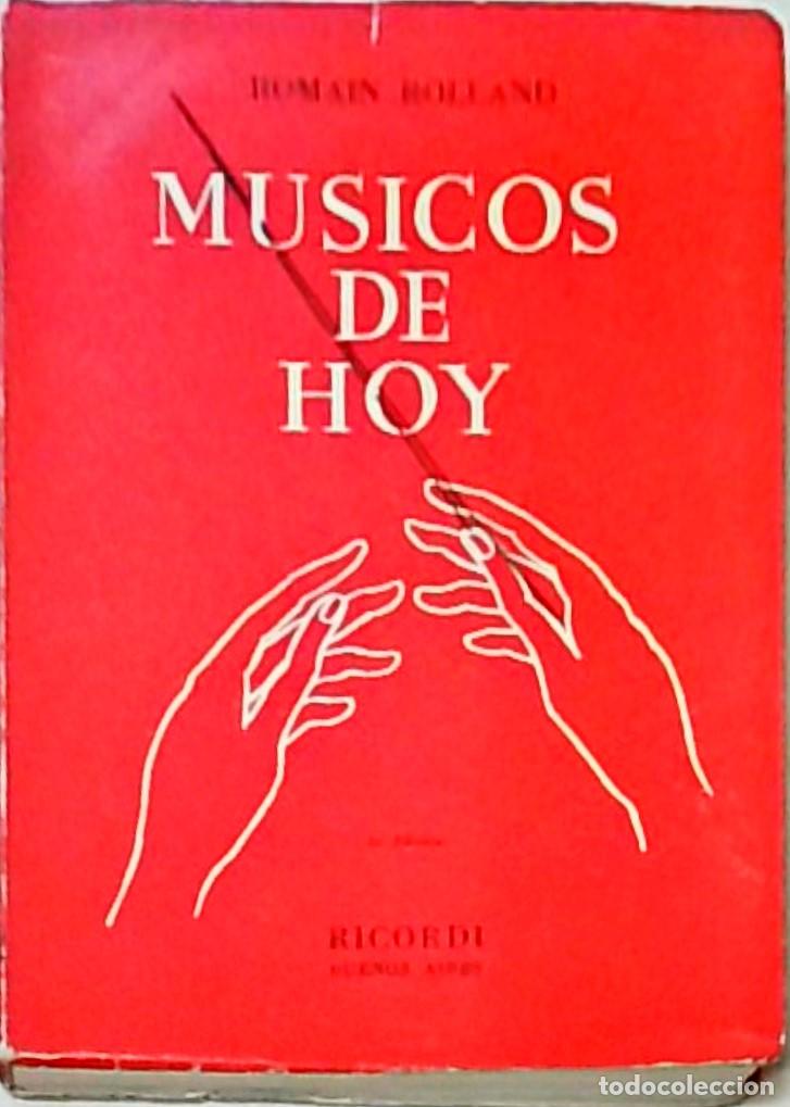 books: M&uacute;sicos de hoy - ROLLAND, Romain: