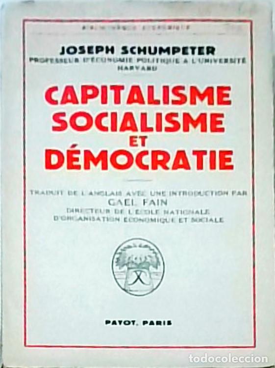 books: Capitalisme, socialisme et d&eacute;mocratie - SCHUMPETER, Joseph :