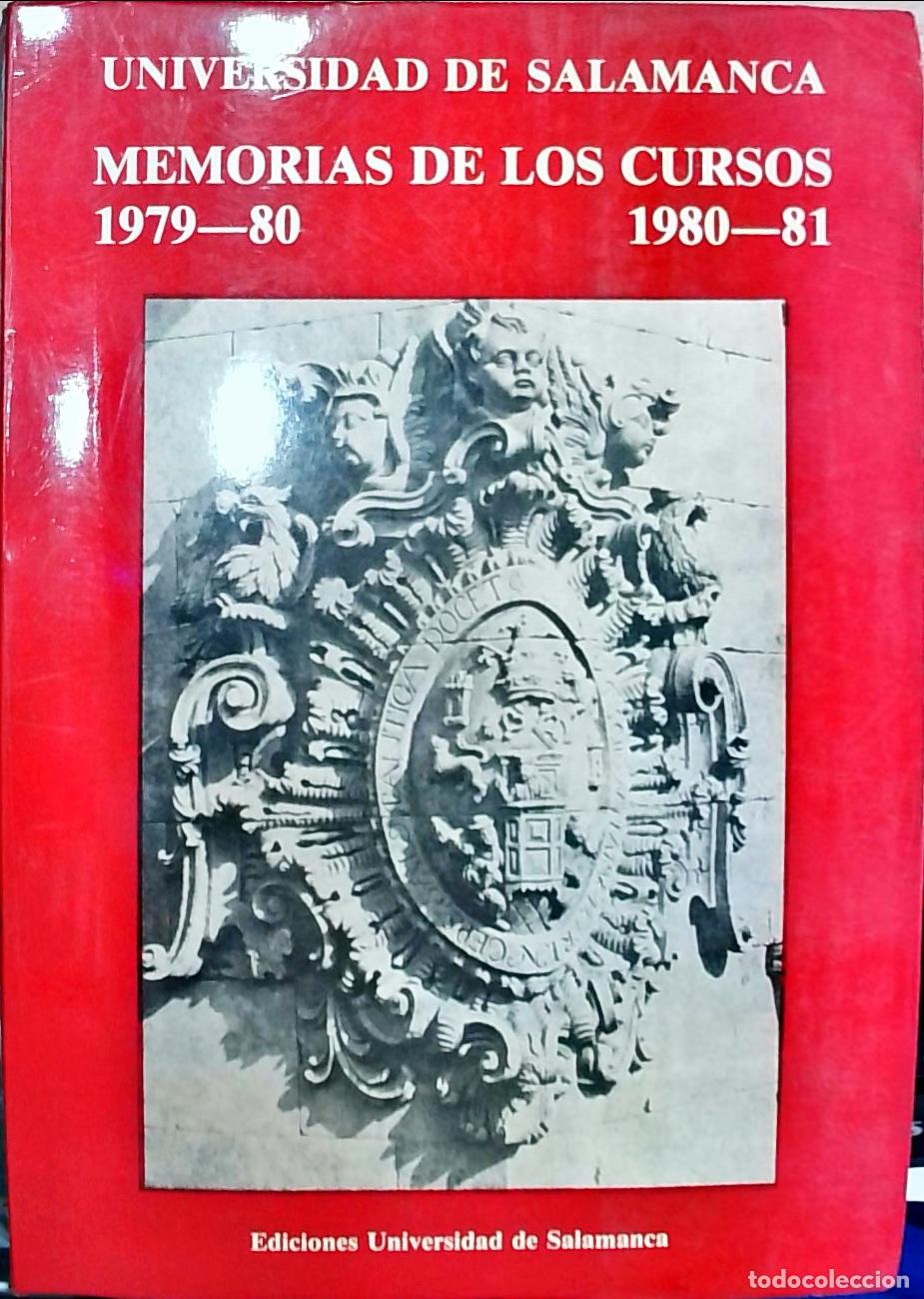 Libros: Memorias de los cursos 1979-80 / 1980-81 - Autores Varios: