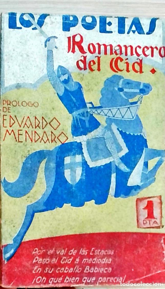 Libros: Romancero del Cid. Los Poetas A&ntilde;o II n&ordm; 73 - An&oacute;nimo: