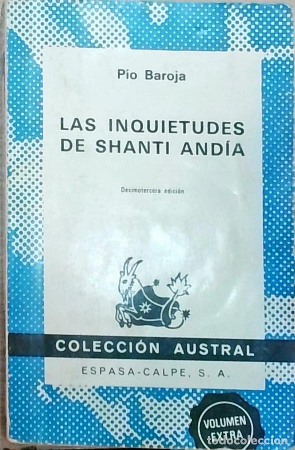 Libros: Las inquietudes de Shanti And&iacute;a - Baroja, P&iacute;o: