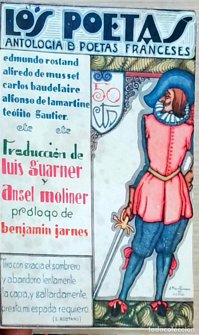 Livros em segunda m&atilde;o: Antolog&iacute;a de poetas franceses. Los Poetas A&ntilde;o II n&ordm; 68 - Edmundo Rostand, Alfredo de Musset, Carlos
