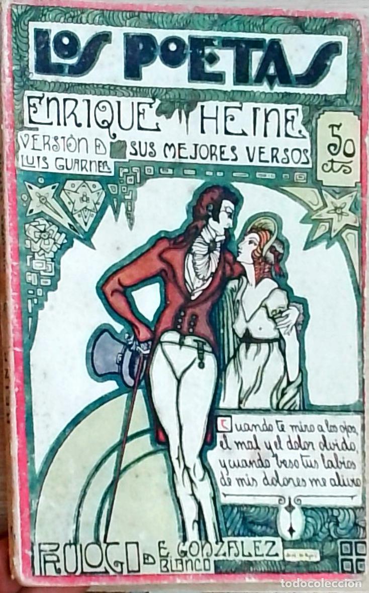 Livros em segunda m&atilde;o: Sus mejores versos. Los Poetas A&ntilde;o II n&ordm; 23 - Enrique Heine: