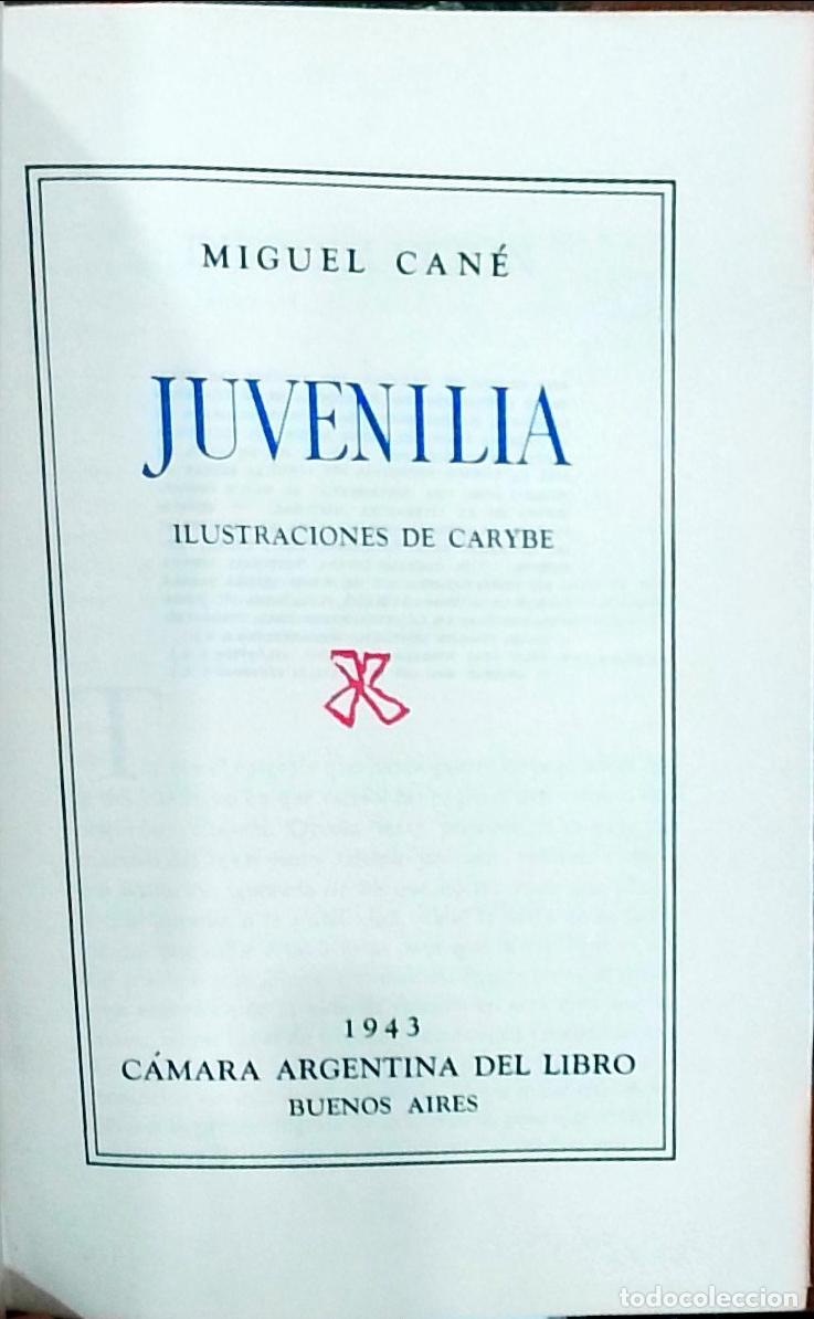 Libros: Juvenilia - Can&eacute;, Miguel: - Foto 1