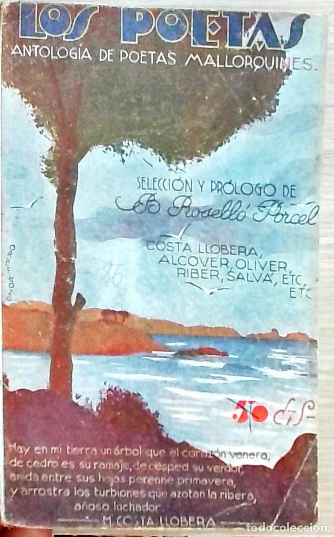 Livros em segunda m&atilde;o: Antolog&iacute;a de poetas mallorquines. Los Poetas A&ntilde;o III n&ordm; 86 - Costa Llobera, Alcover, Oliver, Riber,