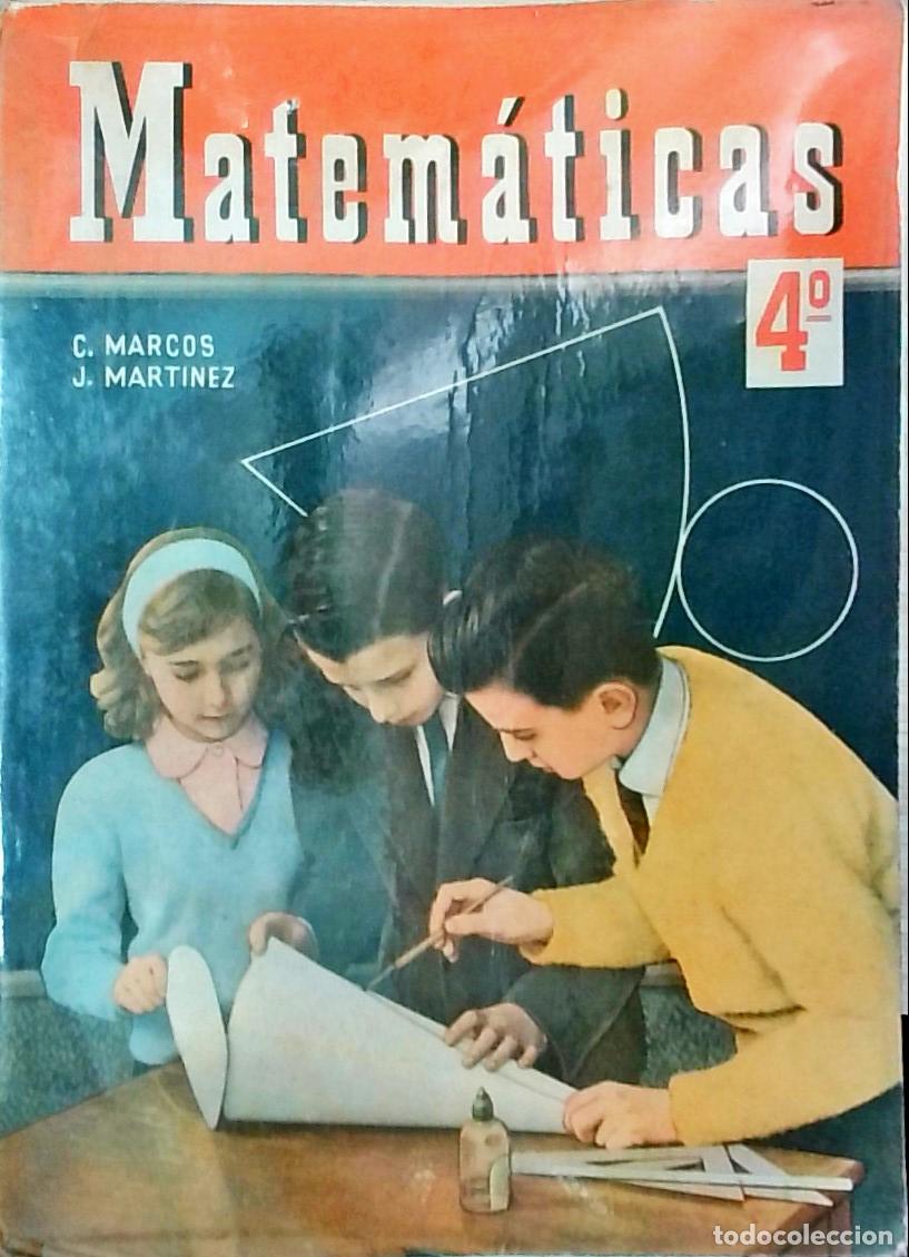 Livros em segunda m&atilde;o: Matem&aacute;ticas 4&ordm; curso - Marcos, C. y Mart&iacute;nez, J.: