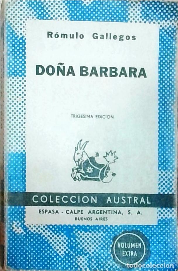 Libros: Do&ntilde;a B&aacute;rbara - Gallegos, R&oacute;mulo: - Foto 1