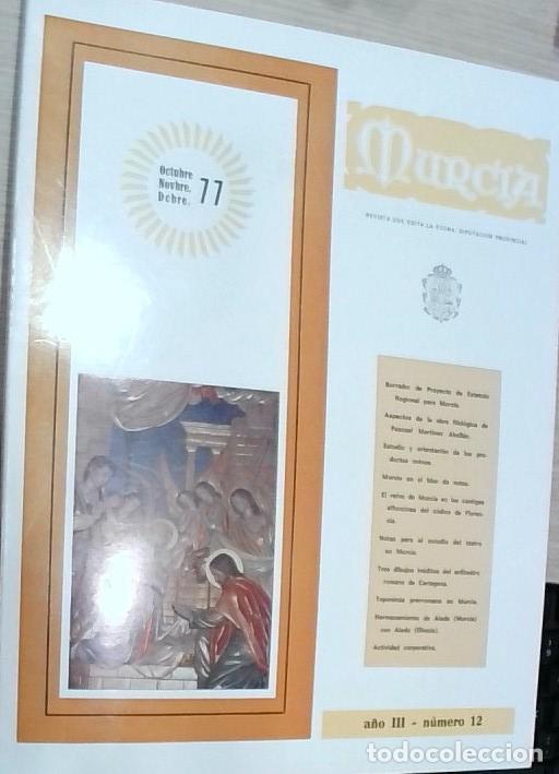 Livros em segunda m&atilde;o: Murcia. Revista que edita la Excma. Diputaci&oacute;n Provincial A&ntilde;o III N&ordm; 12 - REVISTA: