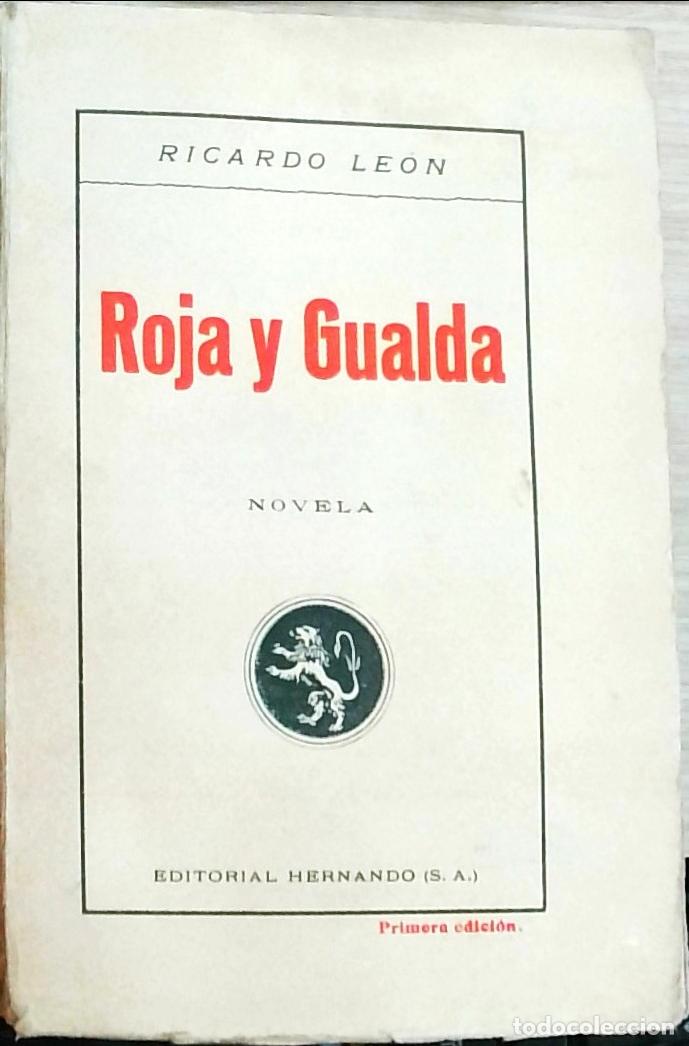Libros: Roja y Gualda - Le&oacute;n, Ricardo: - Foto 1