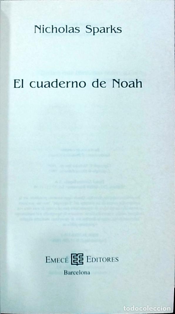 B&uuml;cher: El cuaderno de Noah - Nicholas Sparks: