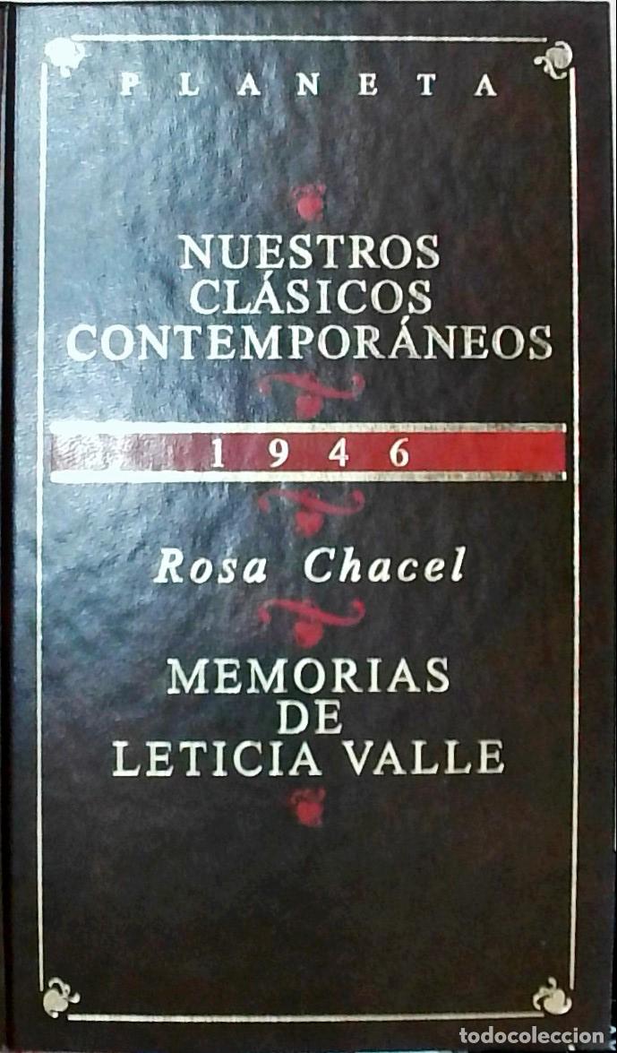 Livres: Memorias de Leticia Valle - Rosa Chacel:
