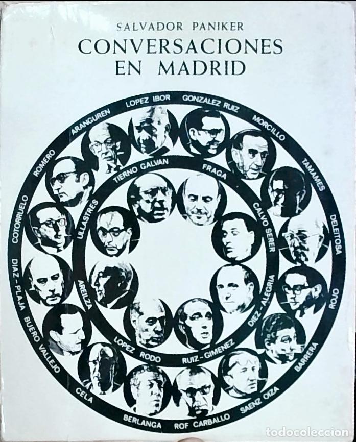 Libros: Conversaciones en Madrid - Salvador Paniker: - Foto 1