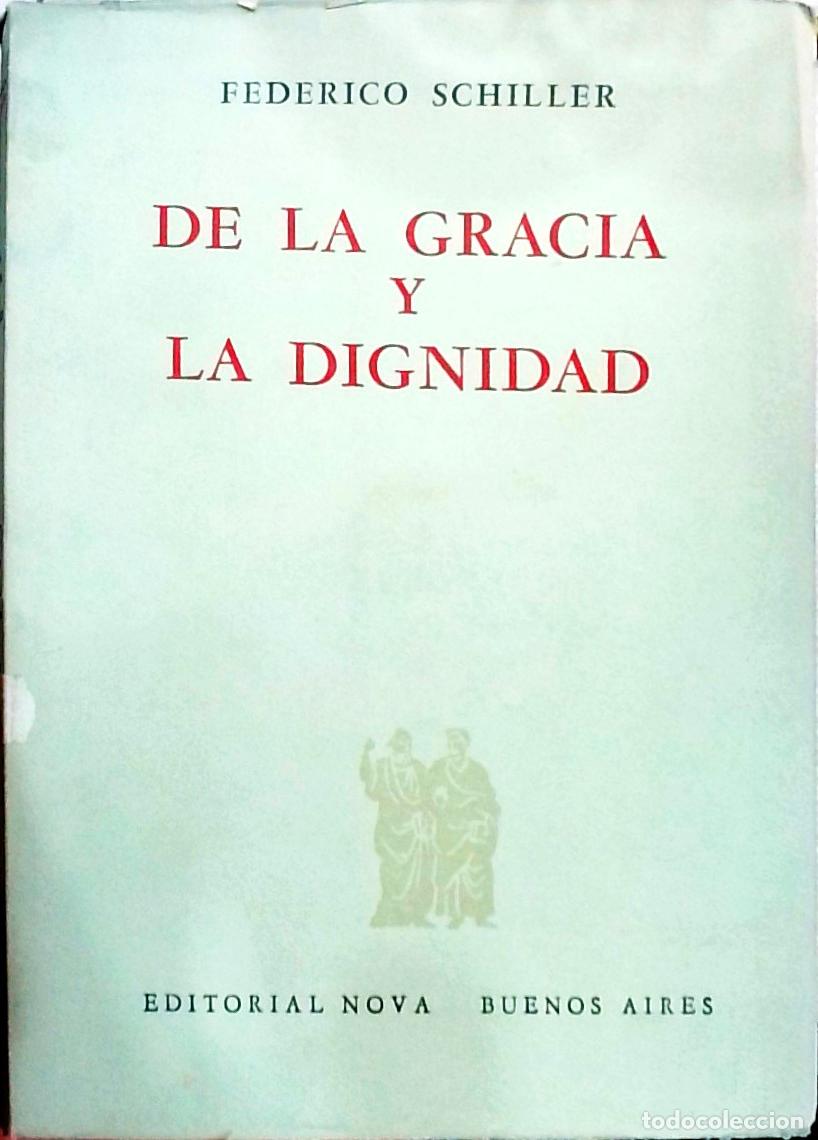 books: De la gracia y la dignidad - Schiller, Friedrich: