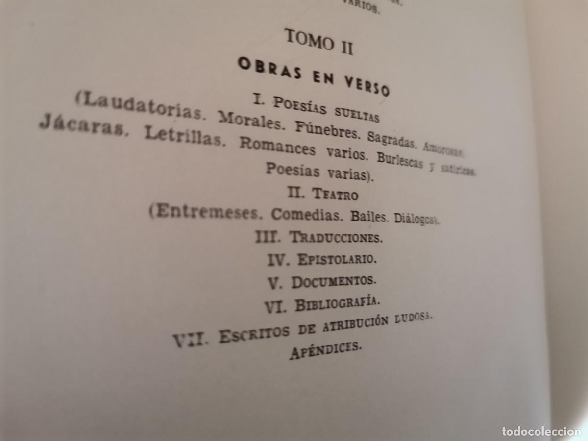 Libros: Francisco de Quevedo y Villegas: Obras Completas: VERSO - Foto 4