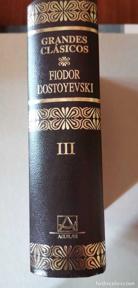 Libri di seconda mano: FEDOR M. DOSTOYEVSKI - OBRAS COMPLETAS. TOMO III - EDITORIAL AGUILAR. 1989