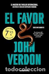 Libros: El favor (Campa&ntilde;a edici&oacute;n limitada) (Serie David Gurney 8) - John Verdon