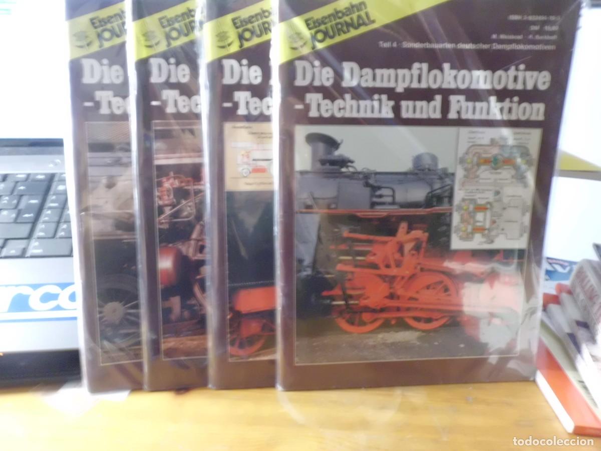 Libros: DIE DAMPFLOKOMOTIVE -TECHNICK UND FUNKTION 1 A 4 EISENBAHN JOURNAL