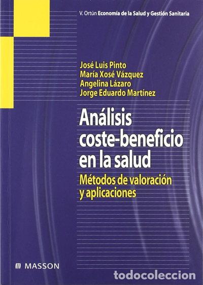Libros: An&aacute;lisis coste-beneficio en la salud- 9788445813621