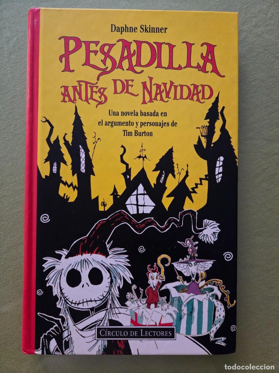 Libros: Pesadilla antes de navidad. Tim Burton.