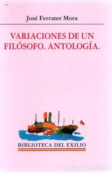Livres: Variaciones de un fil&oacute;sofo. Antolog&iacute;a- 9788484851745
